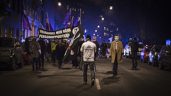 PP demo 2 Foto: Albin Lindstedt / Nyheter Idag