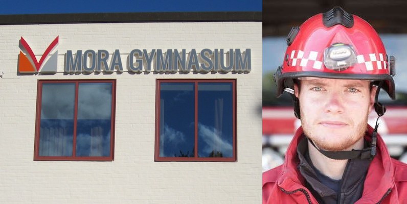 Johan Szymanski. Foto: Mora kommun/Twitter