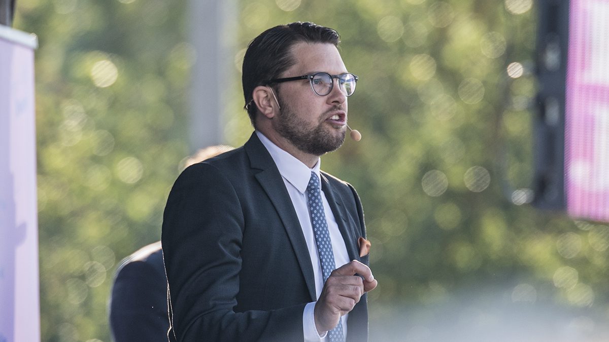 Jimmie Åkesson. Foto: Nyheter Idag