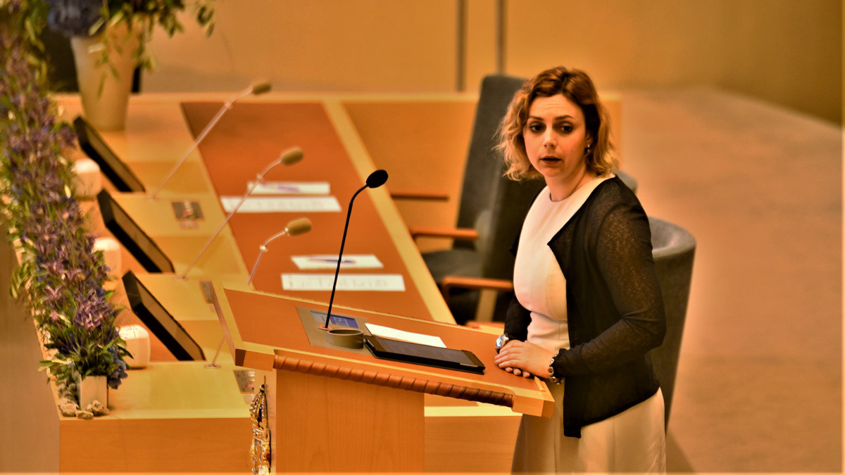 Paula Bieler (SD). Foto: Nyheter Idag