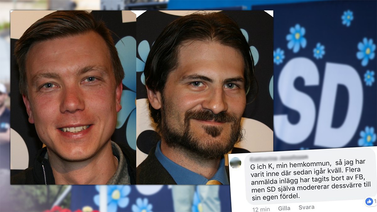 Martin Kroon och David Bergqvist. Foto: SD Nacka/Nyheter Idag
