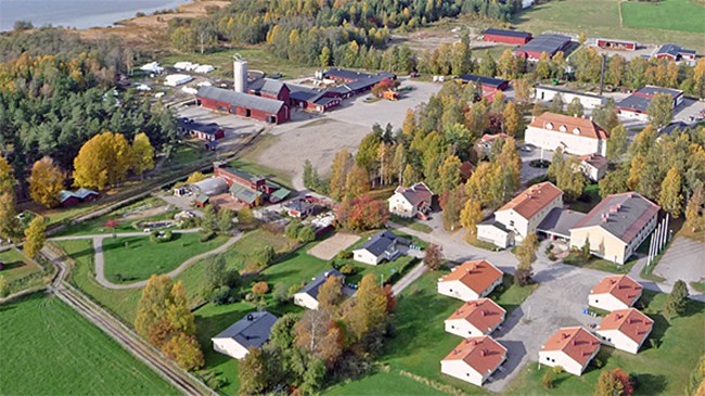Grans Naturbruksgymnasium. Foto: Piteå kommun