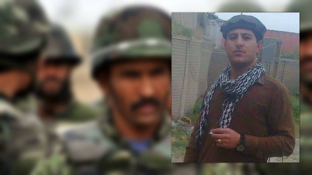 Noorullah Nikzai. Foto: Major Paul Smyth/Facebook