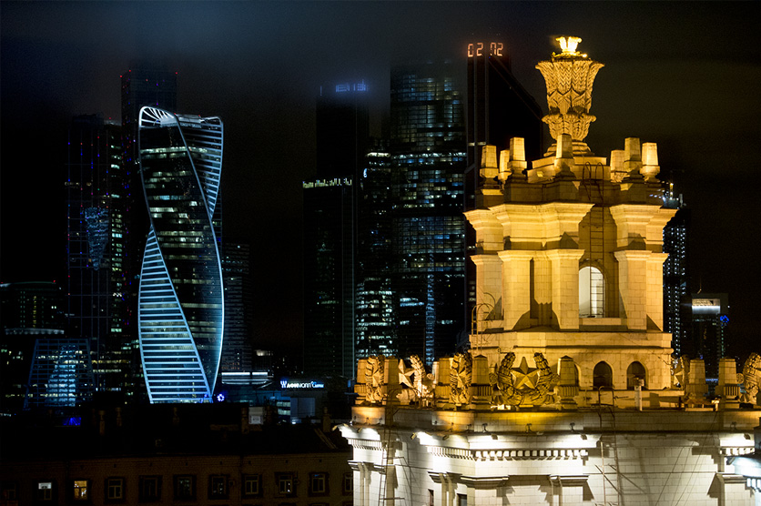 Detta var utsikten från hotellrummet. Foto: Nyheter Idag