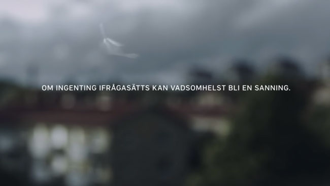 SVT:s reklamfilm motverkar seriös journalistik