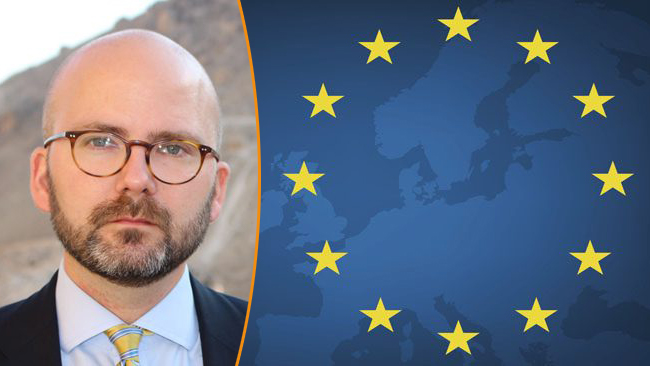 Weimers (SD) bjuder in censurerad konstnär att ställa ut i Europaparlamentet