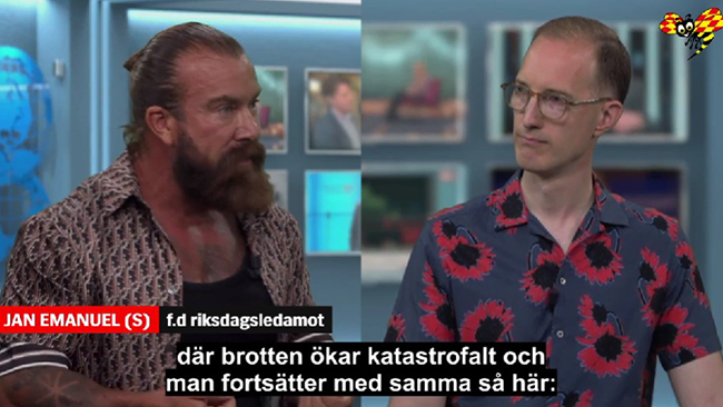 Jan Emanuel till Jönsson (L): ”Polisen får sluta gråta inför våldsverkare”