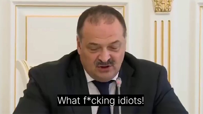 Dagestans ledare rasar mot ryssen: Förbannade idioter!