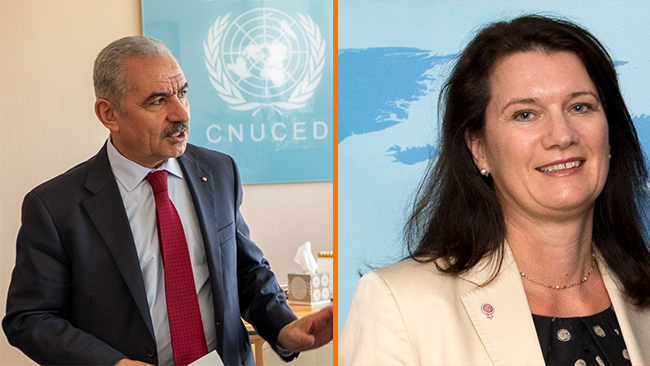 Här tar Linde (S) sista chansen att mysa med Fatah