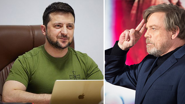 Ukraina får hjälp av ”Luke Skywalker”