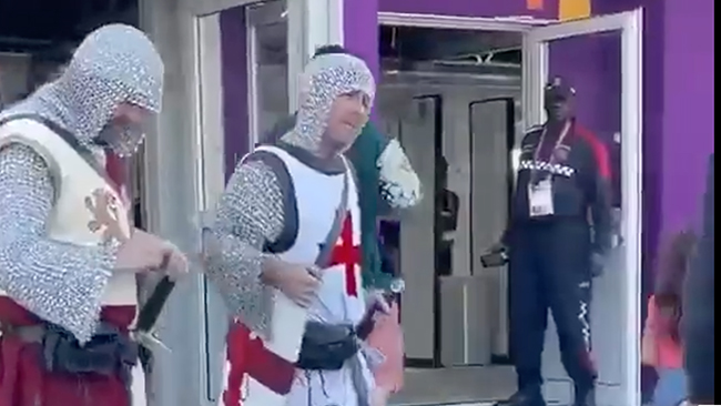 Uppgifter: Korsriddarfans nekas inträde till fotbolls-VM – ”Förolämpande mot muslimer”