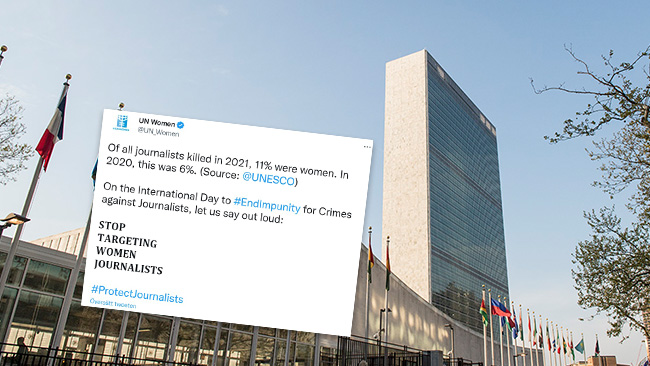 89 procent dödade män – FN: ”Sluta angripa kvinnor”