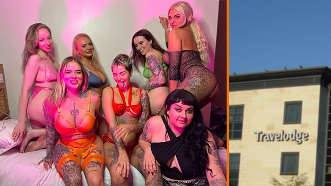 Hotellkedja utreder porr-orgie