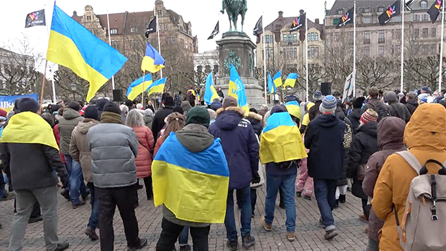 SD uteslöts från Ukraina-manifestation – efter V-krav