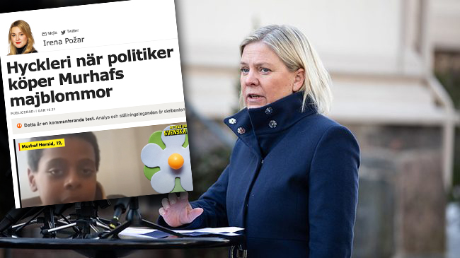 Andersson vill köpa majblomma – då rasar Aftonbladet-skribent: ”Vill inte ha ett ’somalitown'”