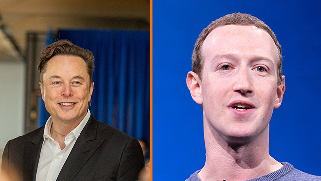Musk lovar slåss mot Zuckerberg i ringen