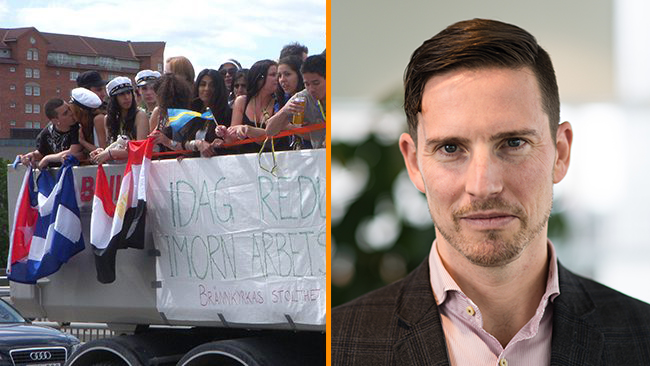 Sadé: Gör studentfirandet blågult igen