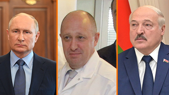 Uppgift: Prigozjin avbryter marschen mot Moskva