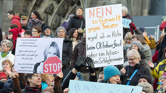 Öppna era hjärtan-Moa: ”Män” bakom ökat våld mot kvinnor i Tyskland