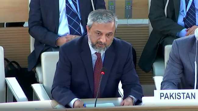 FN:s råd för mänskliga rättigheter höll tyst minut – för Palestina