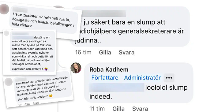 Tidigare S-profil till motattack när Expressen avslöjar antisemitism i hennes Facebookgrupp: ”Rasistiskt”