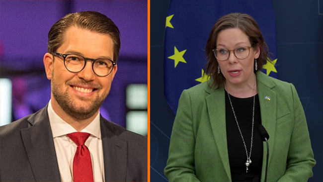 Migrationsministern: Bara SD har trovärdighet i migrationsfrågan