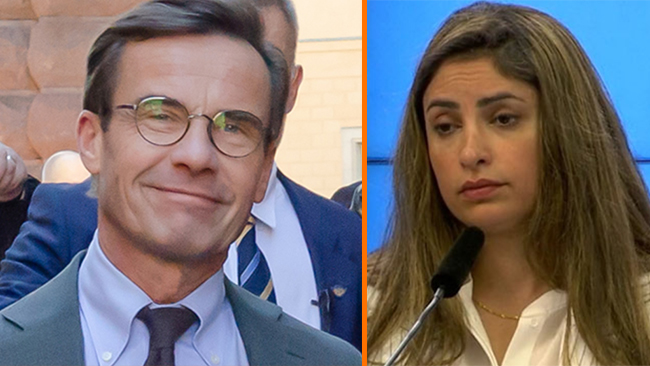 Kristersson rusar och Dadgostar rasar i Aftonbladet/Demoskop